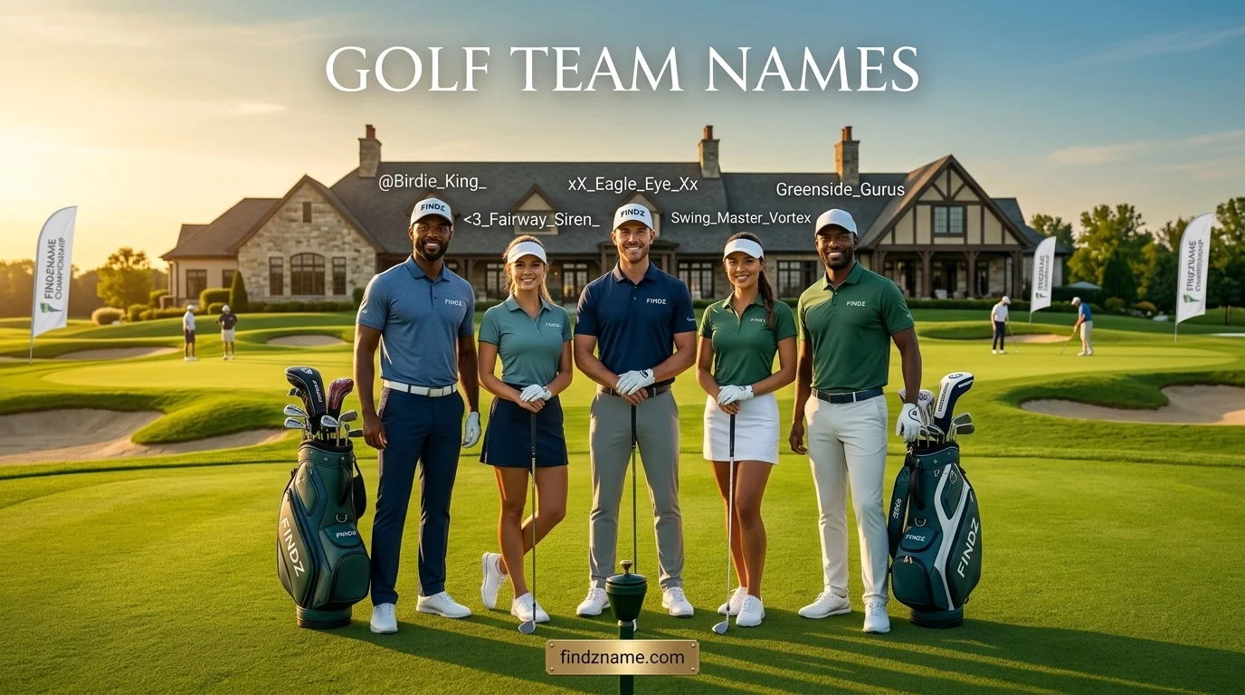 Golf Team Names
