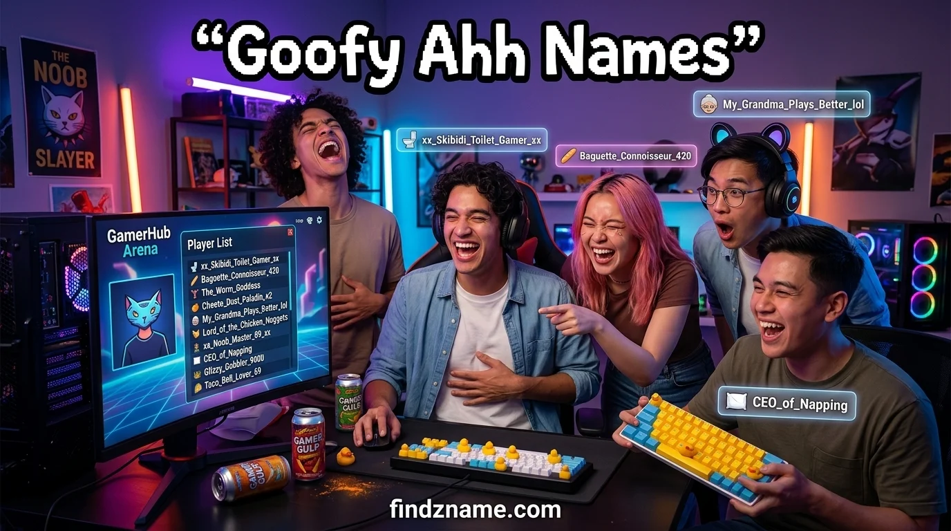 Goofy Ahh Names