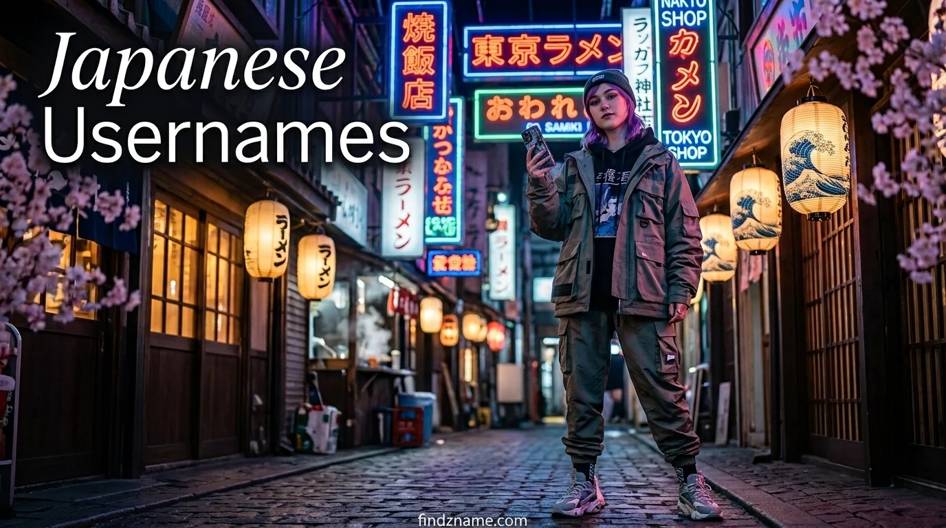 Japanese Usernames