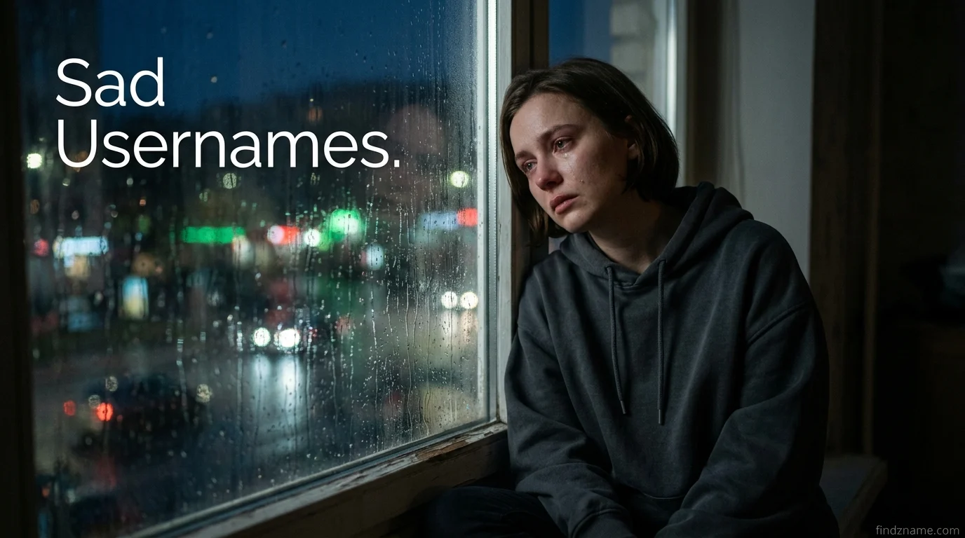 Sad Usernames