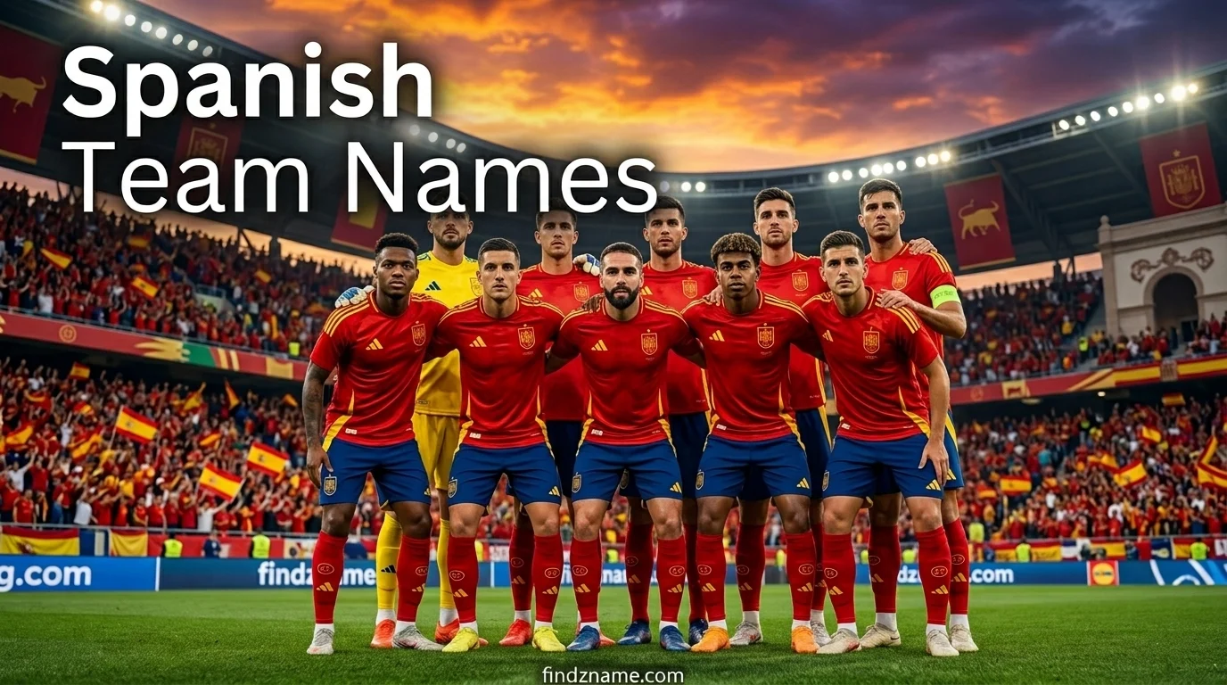 Spanish Team Names