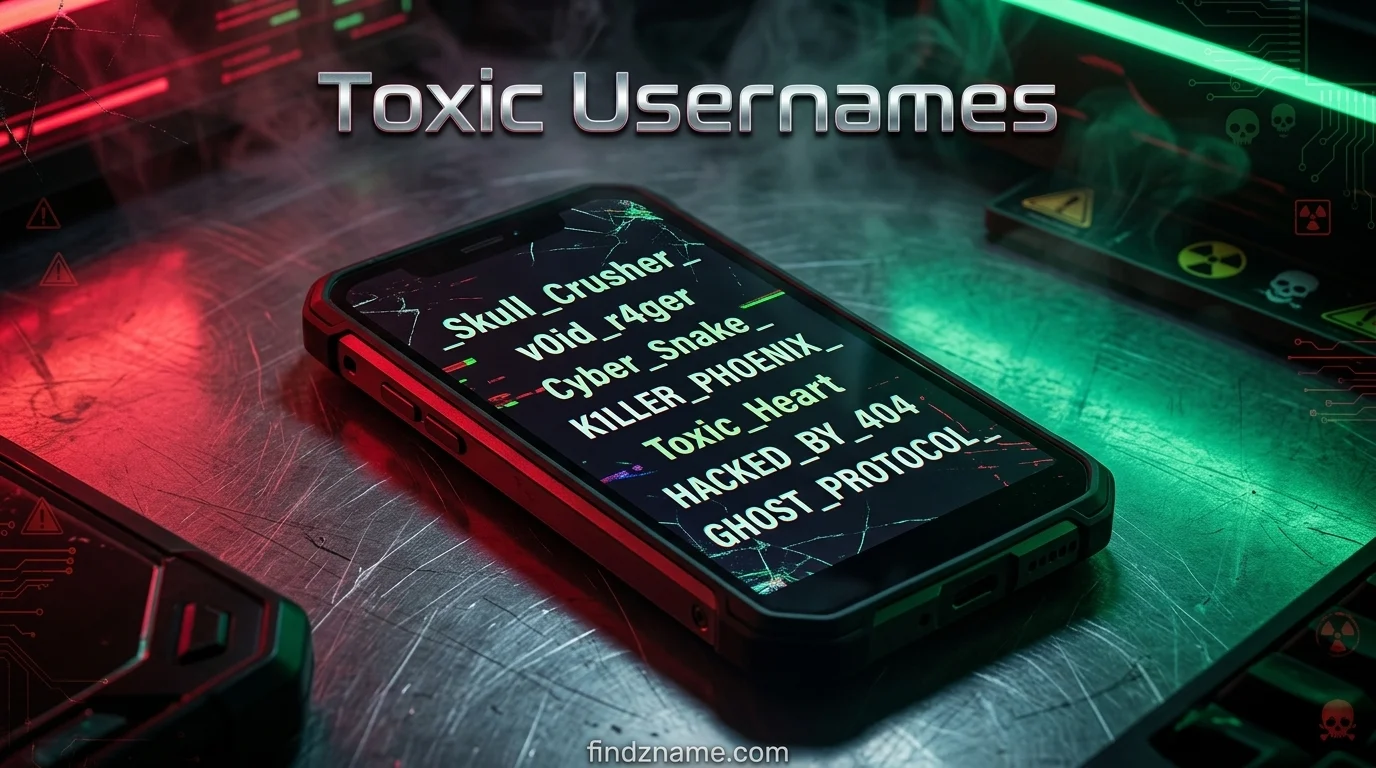Toxic Usernames