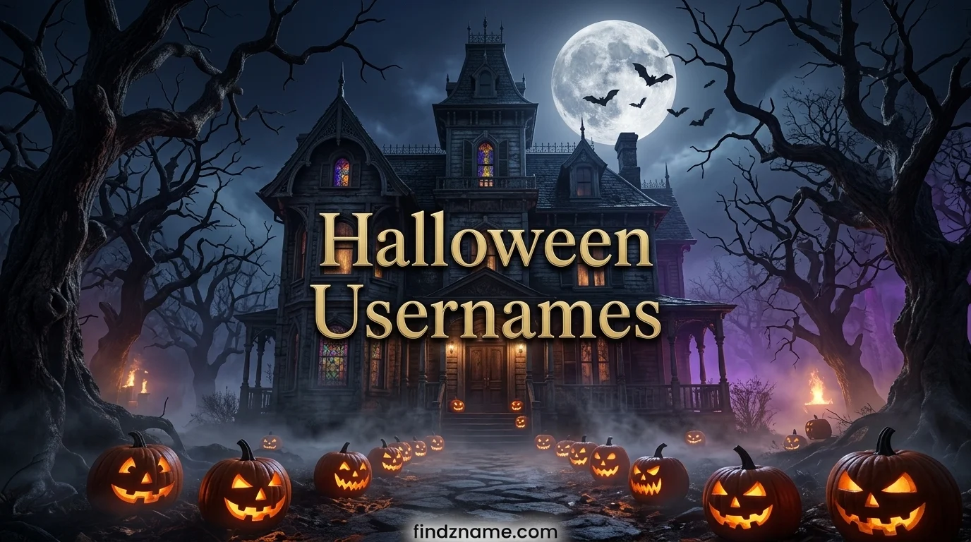 Halloween Usernames
