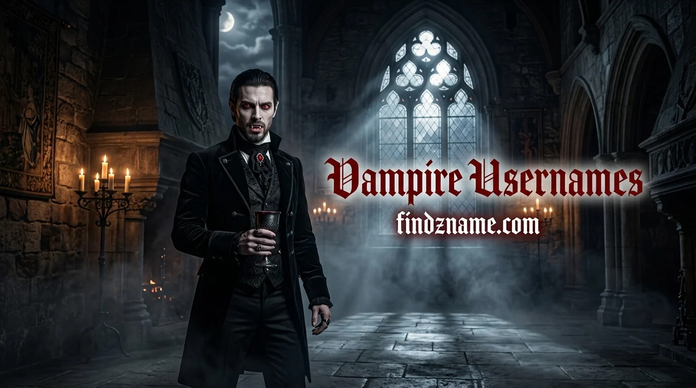 Vampire Usernames